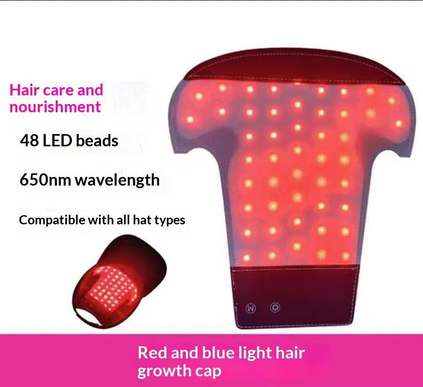 Gorro de Cuidado Capilar con Terapia de Luz Roja gorra crece pelo