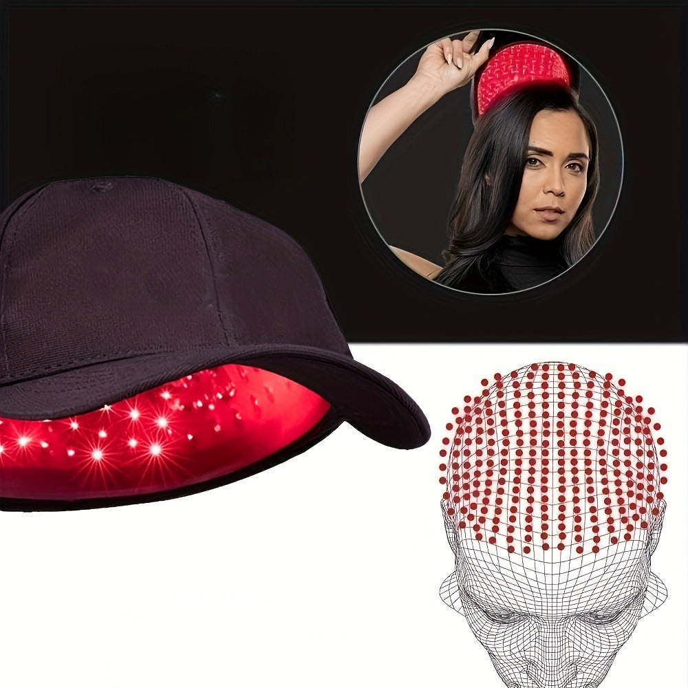 Gorro de Cuidado Capilar con Terapia de Luz Roja gorra crece pelo