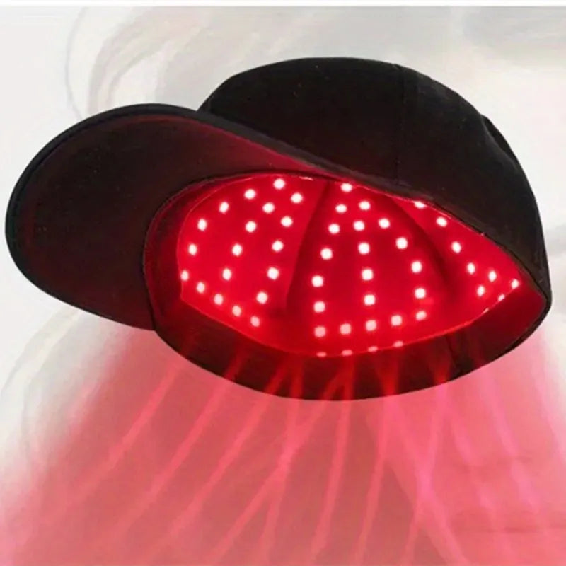 Gorra de Cuidado Capilar con Terapia de Luz Roja Portátil para Llevar